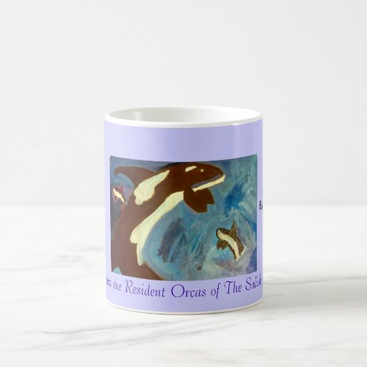 Orca träumt Kaffee-Tasse Kaffeetasse (Mittel)