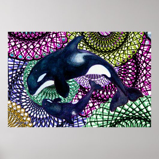 Orca Tribe Poster (Vorne)