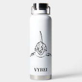 Orca Trinkflasche (Rückseite)