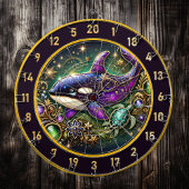 Orca und Turtle Themed Wall Art Dartscheibe