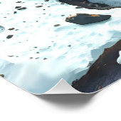 Orca unter der Göttin Poster (Ecke)