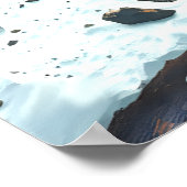 Orca unter der Göttin Poster (Ecke)