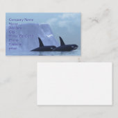 Orca Visitenkarte (Vorne/Hinten)