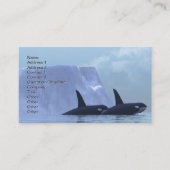 Orca Visitenkarte (Vorderseite)