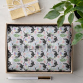 Orca-Wal-Taschentücher in Weiß Seidenpapier (Geschenk)