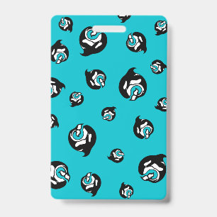 Orca Wal Teacher Hall Pass Ausweis