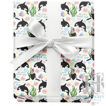 Orca-Wal-Verpackungspapier