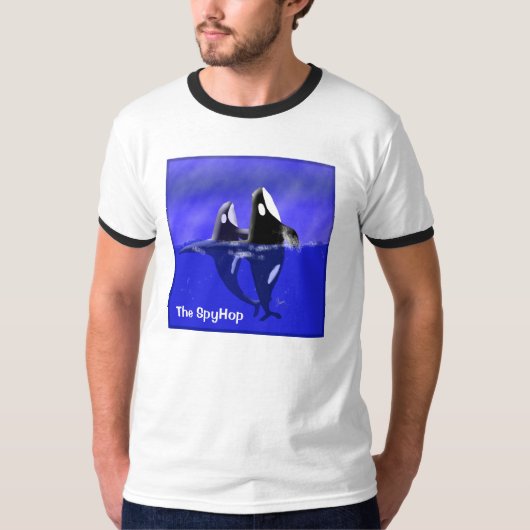 Orca-Wale SpyHop T - Shirt (Vorderseite)