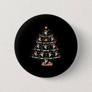 Orca-Weihnachtsbaumlichter Lustiges Meer Tier Orca Button