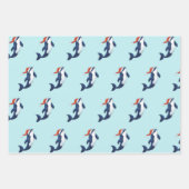 Orca Weihnachtspapier Geschenkpapier Set (Vorderseite 3)
