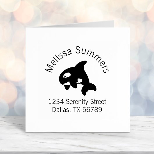 Orca Whale Arch Address Permastempel