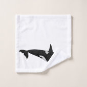 Orca Whale Bath Sets Killer Whales Badezimmer Hand (Waschlappen)