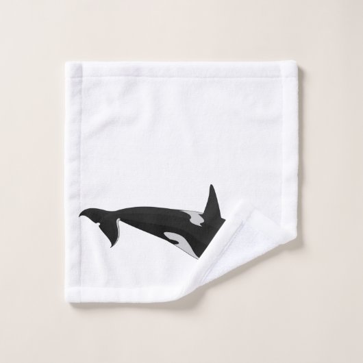 Orca Whale Bath Sets Killer Whales Badezimmer Hand (Waschlappen)