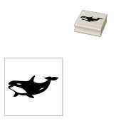 Orca Whale Briefmarke Gummistempel (Stempel)