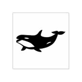 Orca Whale Briefmarke Gummistempel (Prägung)
