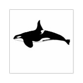 Orca Whale Gummistempel (Prägung)