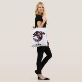 Orca Whale Haida Design — Monogram Schultertasche Tasche (Am Model)