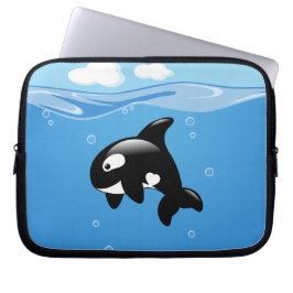 Orca Whale im Ozean Laptopschutzhülle