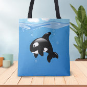 Orca Whale im Ozean Tasche