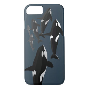 Orca Whale iPhone 7 Fall Killer Whale Art Fall Case-Mate iPhone Hülle