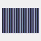 Orca Whale mit Blasen Lila blauer Hintergrund Geschenkpapier Set (Vorderseite 2)