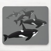 Orca Whale Mousepad Custom Killer Whale Mouse Pad (Vorne)