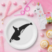 Orca Whale Pappteller (Party)