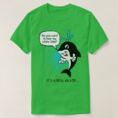 Orca Whale Pun Whale Lovers Gabe Jockey Funny Funn T-Shirt (Design vorne)