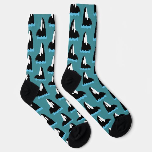 Orca Whale Socken (Rechts)