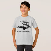 Orca Whale T - Shirt Bio Orca Shirt (Vorne ganz)