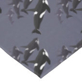 Orca Whale Tablecloth Killer Whale Art Tablecloth Tischdecke (Schrägansicht)