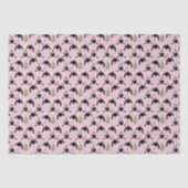Orca Whale Tissue Paper in Pink Seidenpapier (Vorderseite)