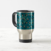 Orca Whale Travel Mug Reisebecher (Vorderseite Links)