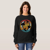 Orca Whale Watchers Graphic Sweatshirt (Vorne ganz)