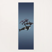 Orca Whale Yoga Mats Yogamatte (Rückseite)