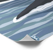 Orca Whales #1 - Anchorage, Alaska Poster (Ecke)