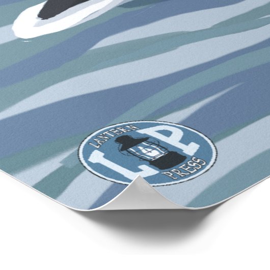 Orca Whales #1 - Anchorage, Alaska Poster (Ecke)