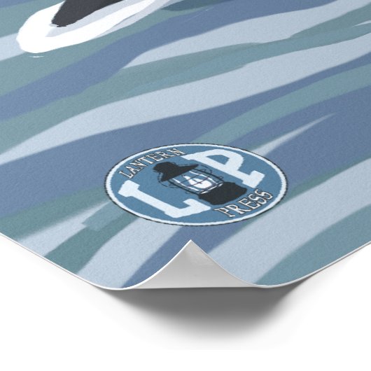 Orca Whales #1 - Bellingham, Washington Poster (Ecke)