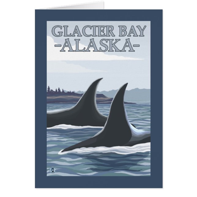 Orca Whales #1 - Glacier Bay, Alaska (Vorne)