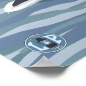 Orca Whales #1 - Golf von Alaska Poster (Ecke)