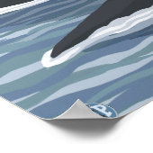Orca Whales #1 - Homer, Alaska Poster (Ecke)