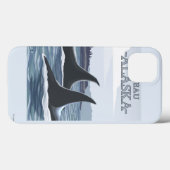 Orca Whales #1 - Juneau, Alaska Case-Mate iPhone Hülle (Rückseite (Horizontal))