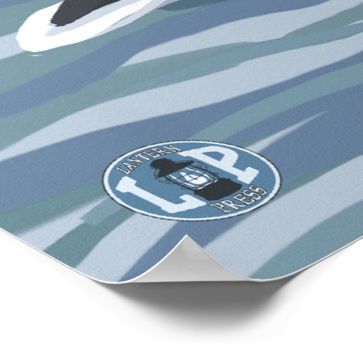 Orca Whales #1 - Lopez, Washington Poster (Ecke)