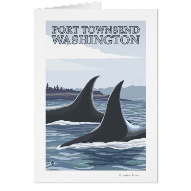 Orca Whales #1 - Port Townsend, Washington (Vorne)