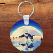 Orca Whales Schlüsselanhänger (Vorderseite)