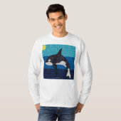 Orca (white) - Men's Long Sleeve T-Shirt (Vorne ganz)