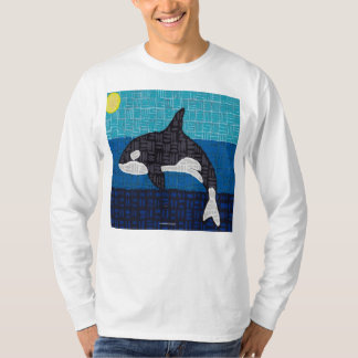 Orca (white) - Men's Long Sleeve T-Shirt