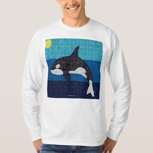 Orca (white) - Men's Long Sleeve T-Shirt (Vorderseite)