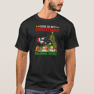 Orca Xmas Das ist mein Weihnachts Pajamas Orca Chr T-Shirt