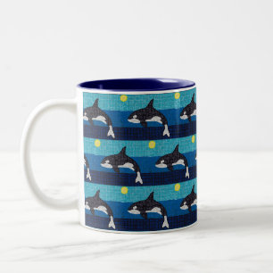 Orca - Zweifarben-Tasse Zweifarbige Tasse